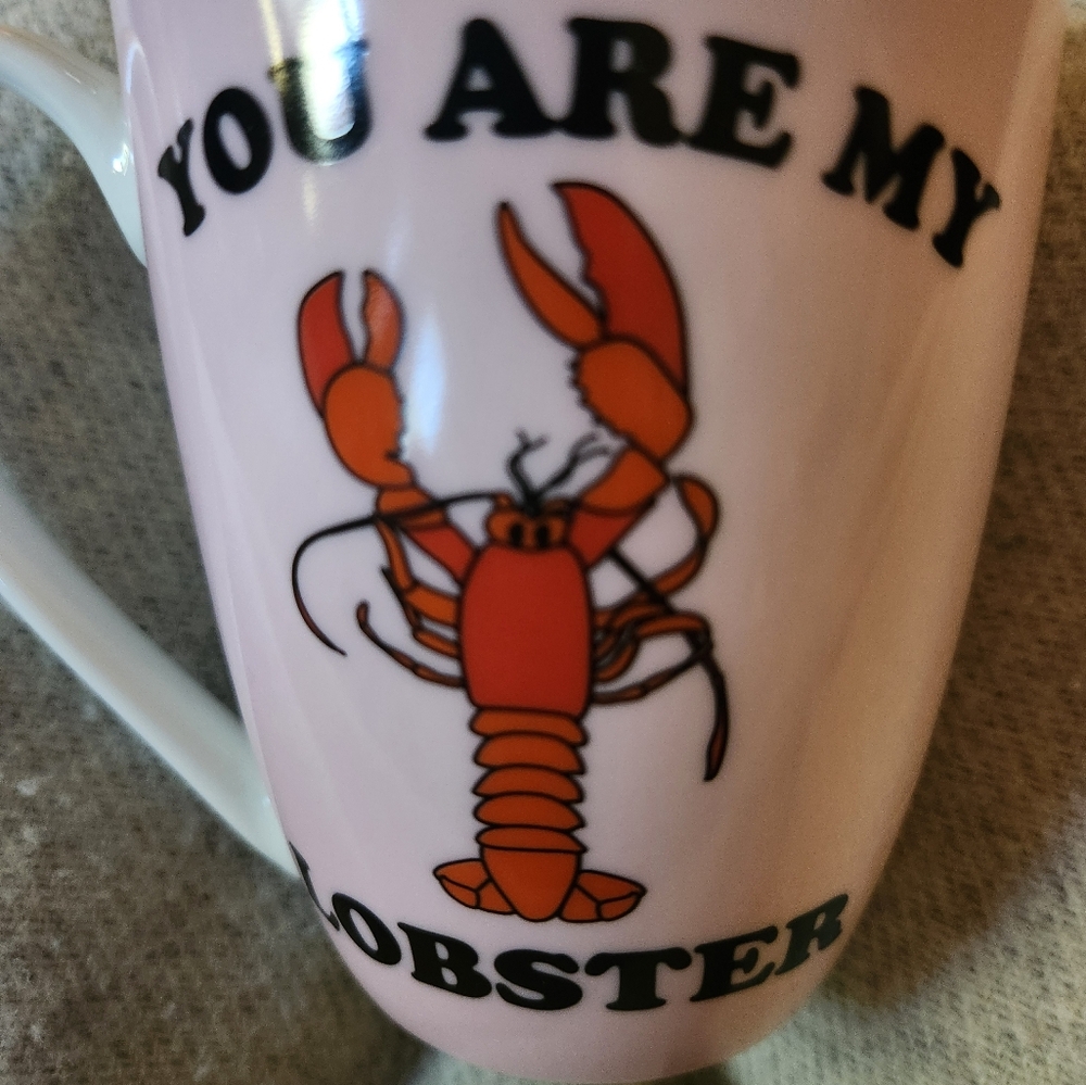 Pink Lobster Mug FRIENDS